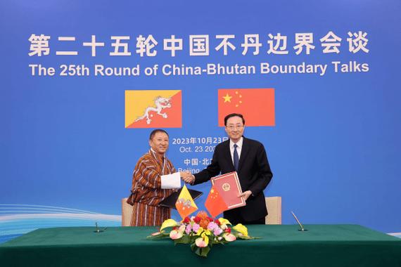 不丹与中国的相关图片